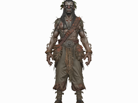 Stil Dünyasında Son Derece Ayrıntılı Ölümsüz Bitki Uzmanı 3D Model