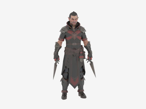 स्टाइल की दुनिया में भयावह रहस्यमय रक्त योगिनी करामाती 3D मॉडल