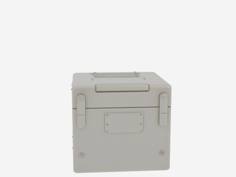 Funkcje zabezpieczeń skrytek bankowych 3D Premium ze stali nierdzewnej i Model 3D