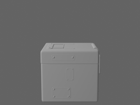 Funkcje zabezpieczeń skrytek bankowych 3D Premium ze stali nierdzewnej i Model 3D