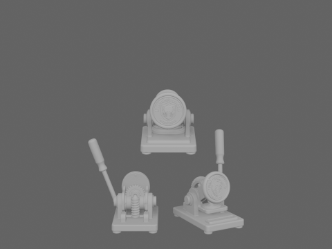 プロのブロンズ銀行印エンボッサー彫刻ロゴ 3Dモデル