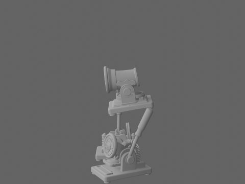 プロのブロンズ銀行印エンボッサー彫刻ロゴ 3Dモデル