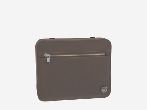 व्यावसायिक चमड़ा दस्तावेज़ पोर्टफोलियो 3D मॉडल