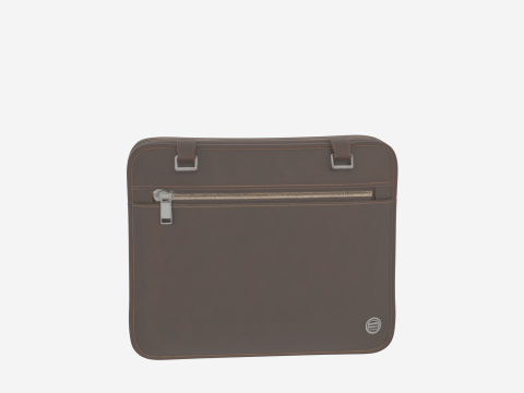 व्यावसायिक चमड़ा दस्तावेज़ पोर्टफोलियो 3D मॉडल