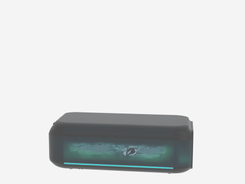 은행보안을 위한 생체지문스캐너 3D 3D 모델