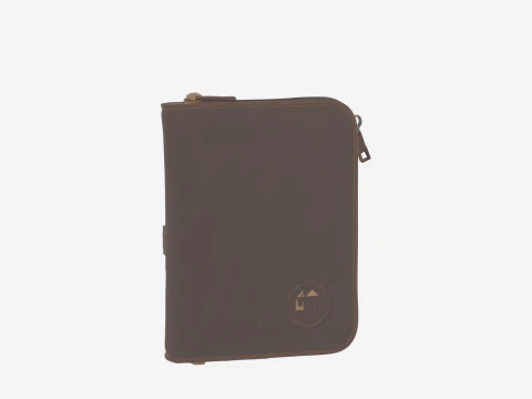 Минималистичный стильный кожаный кошелек премиум-класса с зажимом для денег с 3D-принтером 3D Модель