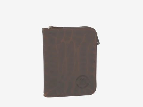 洗練されたレザーバンカーズオーガナイザー電卓ポケット3D 3Dモデル