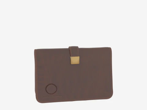 Premium Leather Checkbook Cover 3D Model