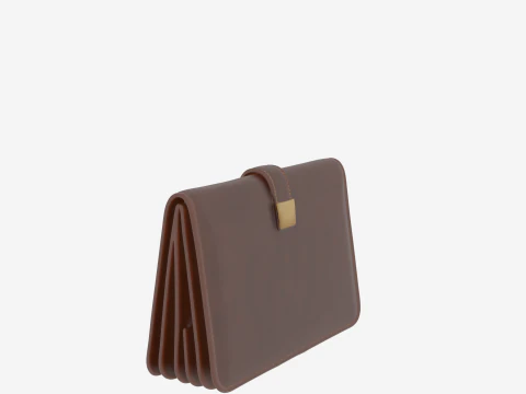 Premium Leather Checkbook Cover 3D Model
