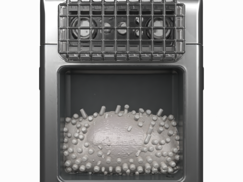 专业3D商业安全文件碎纸机 3D 模型