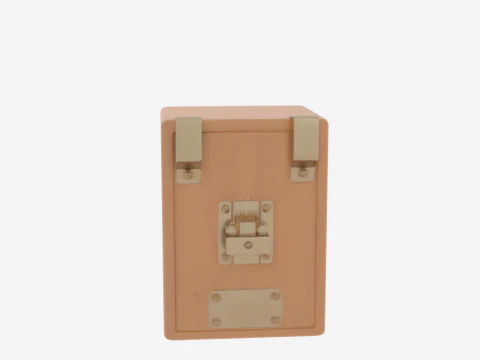 Realistic 3D Wall Mounted Suggestion Box Model 3D Model