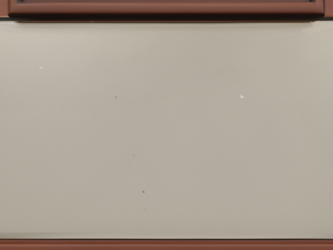 3D-Schreibtischunterlage und Stifthalter aus elegantem Bankmanager-Leder 3D Modell