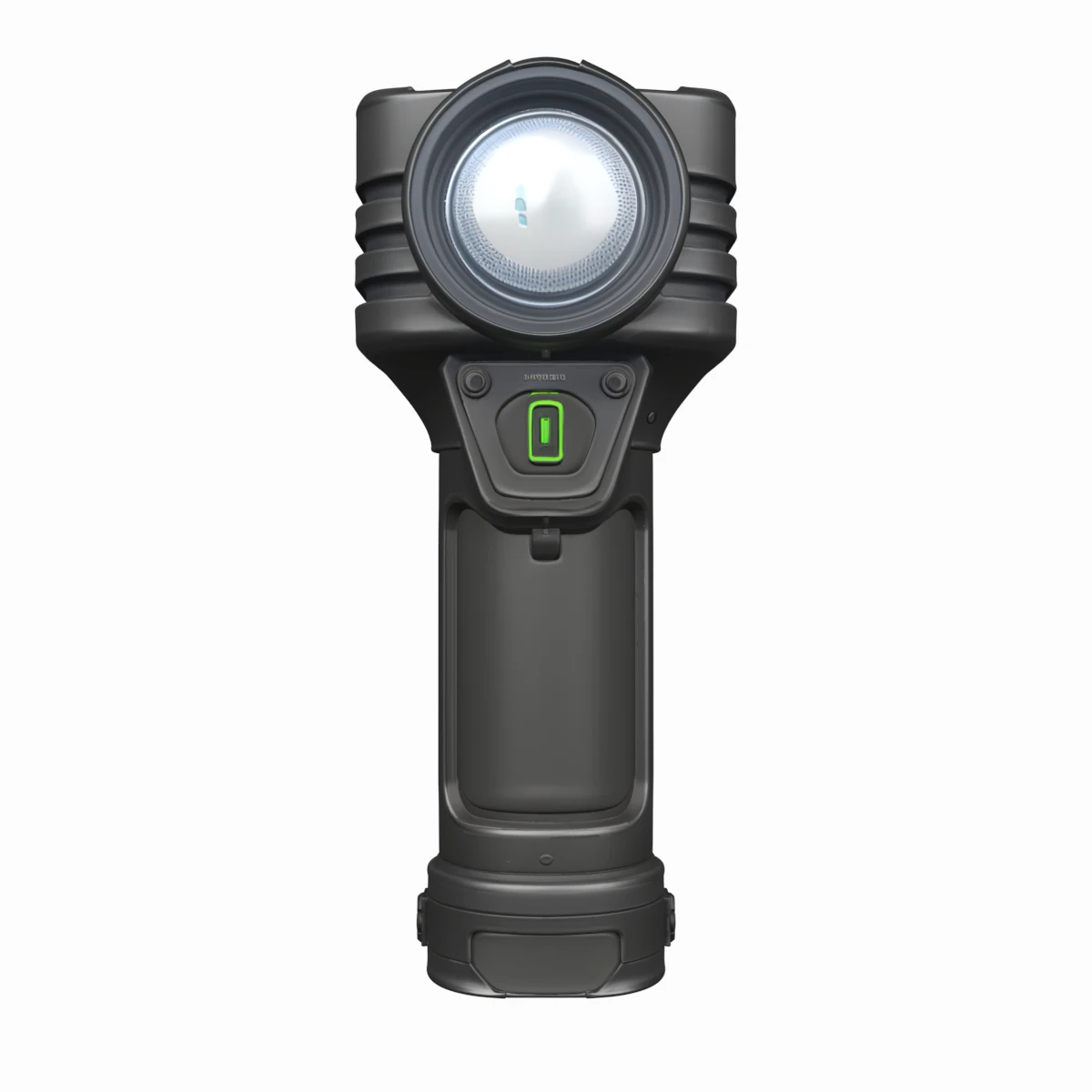 3D Security Vault Inspection Flashlight Heavy-Duty 3D Model .c4d .max .obj .3ds .fbx .stl .blend 