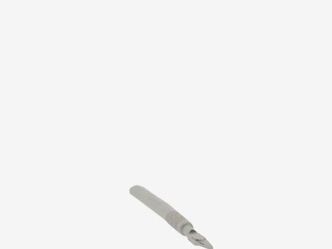 High Quality of Surgical Steel Scalpel with Ergonomic Handle and Anti-Slip Grip 3D Model