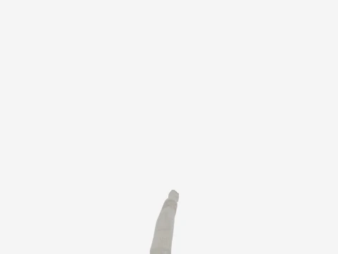 High Quality of Surgical Steel Scalpel with Ergonomic Handle and Anti-Slip Grip 3D Model