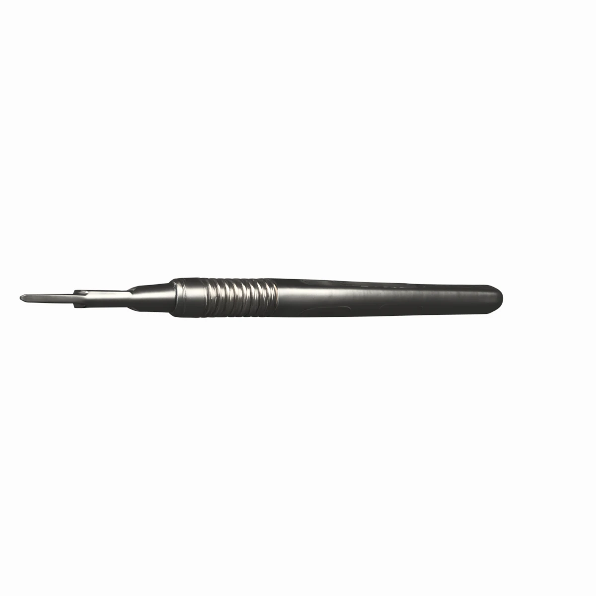 High Quality of Surgical Steel Scalpel with Ergonomic Handle and Anti-Slip Grip 3D Model .c4d .max .obj .3ds .fbx .stl .blend 