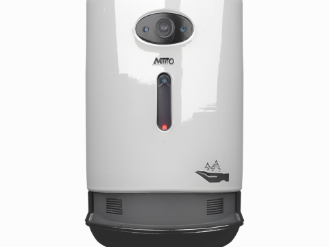 Профессионального больничного бесконтактного дозатора дезинфицирующего средства для рук с активацией движения 3D Модель