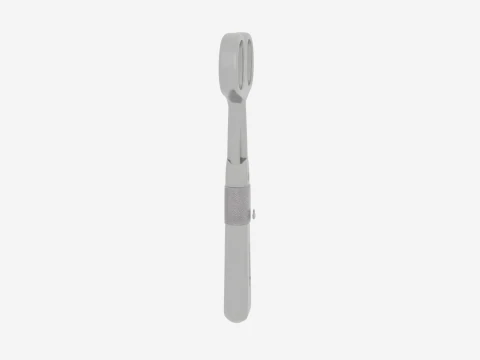 Premium of Surgical Retractor with Curved Blade and Ergonomic Handle 3D Model
