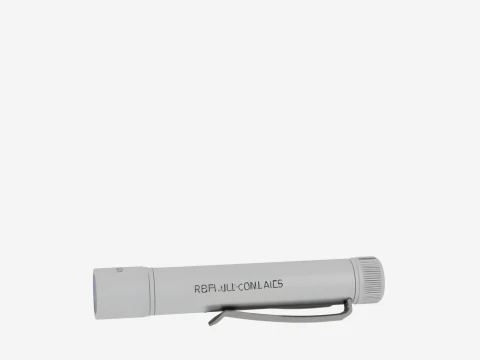 Precision 3D Medical Diagnostic Penlight with Measurement Gauge 3D Model