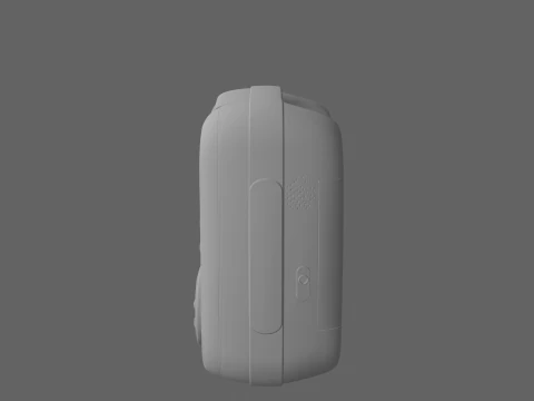 Professional 3D Render of Life-Saving Automated Defibrillator with Emergency Medical Features 3D Model