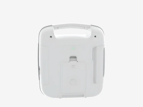 Professional 3D Render of Life-Saving Automated Defibrillator with Emergency Medical Features 3D Model