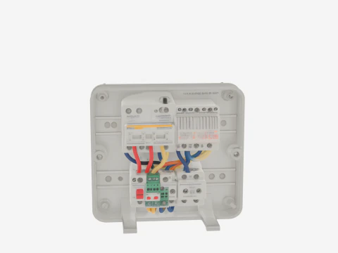 Professional of Hospital Medical Gas Alarm Panel with Safety Monitoring System 3D Model