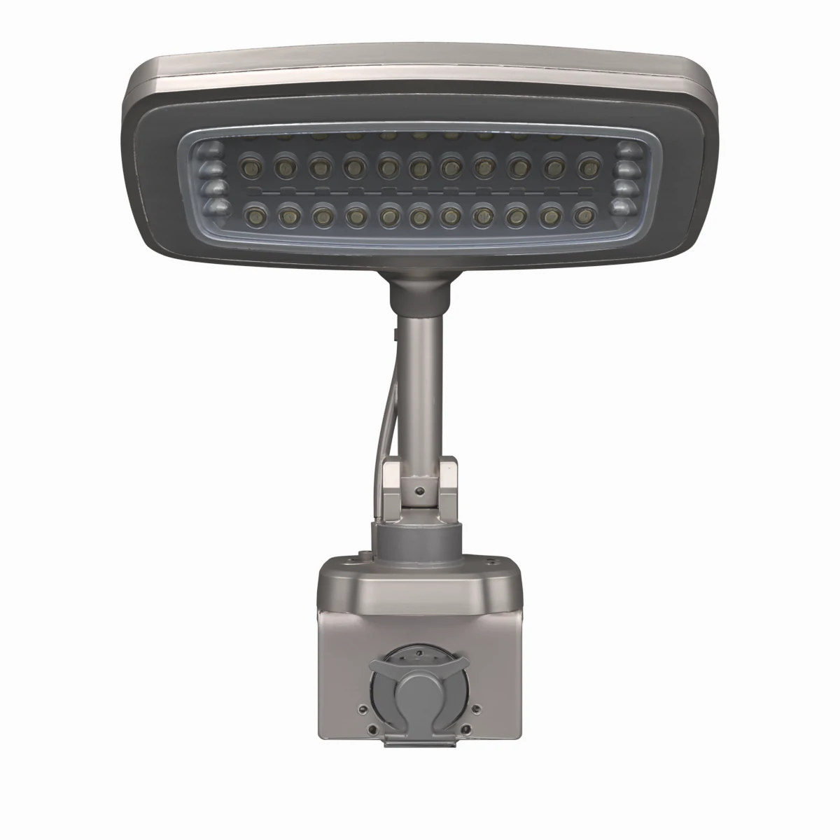 3D Professional Hospital Bedside Lamp with Flexible Articulated Reading Light 3D Model .c4d .max .obj .3ds .fbx .stl .blend 