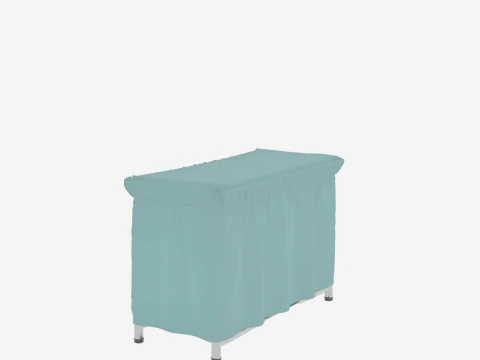 Of Fluid-Resistant Surgical Mayo Stand Cover with Sterile Drape 3D Model