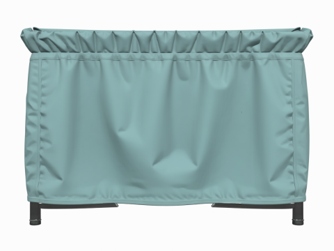 멸균 드레이프가 있는 유체 저항성 수술용 마요네즈 스탠드 커버 3D 모델