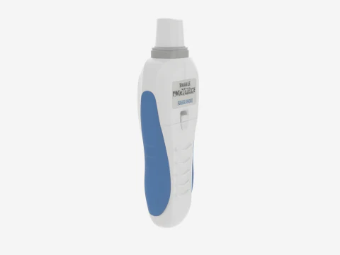 3D Digital Peak Flow Meter Medical Precision Asthma Monitoring Device 3D Model