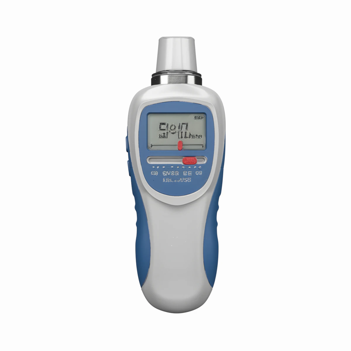3D Digital Peak Flow Meter Medical Precision Asthma Monitoring Device 3D Model .c4d .max .obj .3ds .fbx .stl .blend