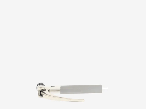 Modern of Medical Laryngoscope with Curved Blade and LED Illumination 3D Model