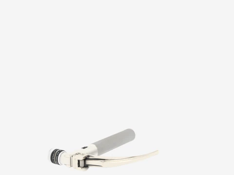 Modern of Medical Laryngoscope with Curved Blade and LED Illumination 3D Model