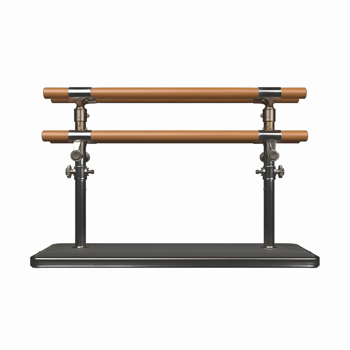 Parallel Bars A set of wooden of Hospital 3D Model .c4d .max .obj .3ds .fbx .stl .blend 