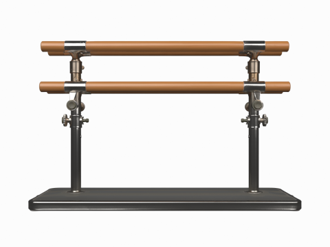 病院の木製平行棒セット 3Dモデル