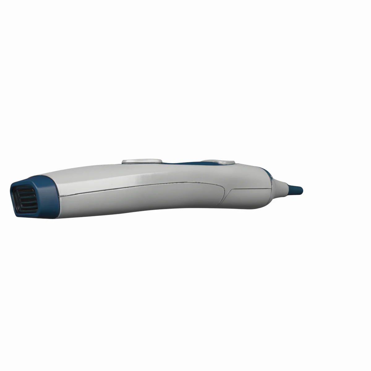 Ergonomic Digital Tympanic Thermometer with Disposable Probe Covers 3D Model .c4d .max .obj .3ds .fbx .stl .blend 