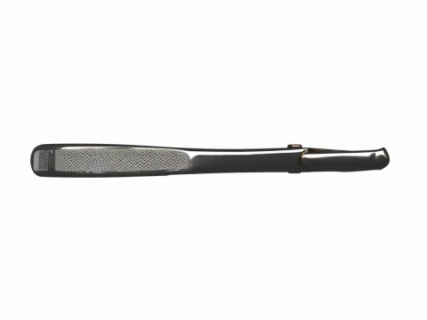 Precision Chrome-Plated of Spring-Loaded Medical Tongue Depressor Holder 3D Model