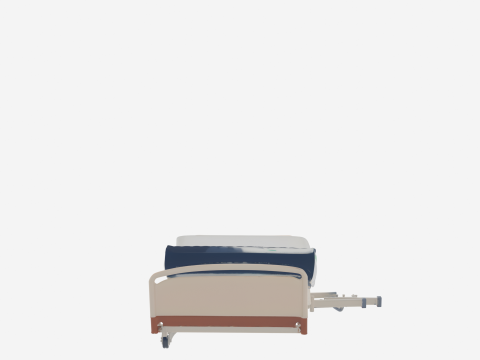 Clinical Hospital Mattress with Advanced Pressure Relief and Waterproof Cover 3D Model