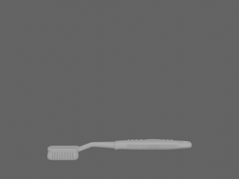 Of Professional Surgical Instrument Cleaning Brush with Ergonomic Handle 3D Model