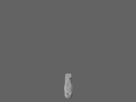Of Professional Surgical Instrument Cleaning Brush with Ergonomic Handle 3D Model