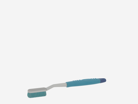 Of Professional Surgical Instrument Cleaning Brush with Ergonomic Handle 3D Model