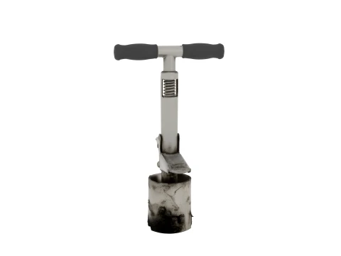 Stainless Steel Bulb Planter Tool 3D Model