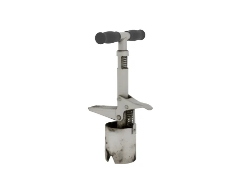 Stainless Steel Bulb Planter Tool 3D Model