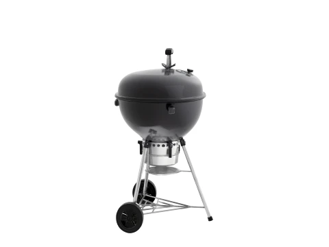 Classic Kettle BBQ Grill Black Enamel 3D Model