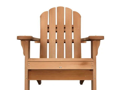 Chaise Adirondack en c&egrave;dre naturel Modèle 3D