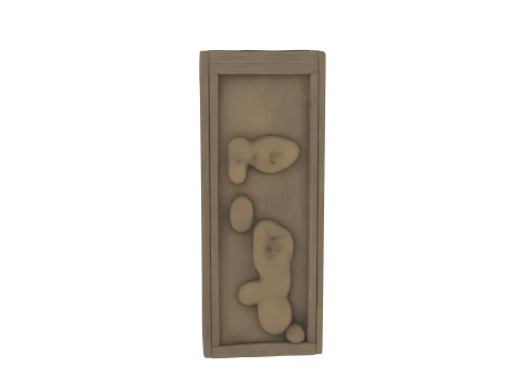 Wooden Seed Potato Chitting Tray 3D Model