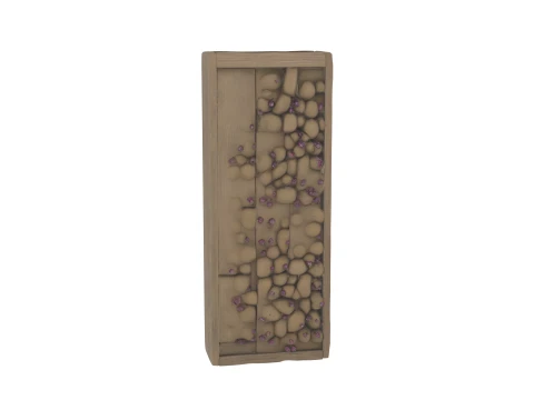 Wooden Seed Potato Chitting Tray 3D Model