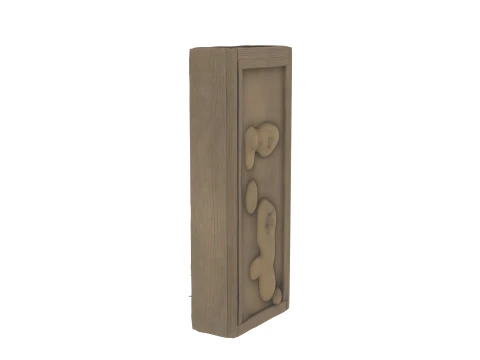 Wooden Seed Potato Chitting Tray 3D Model