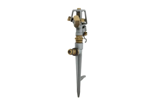 Metal Impact Sprinkler with Brass Arm 3D Model