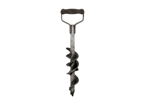 Stainless Steel Compost Turner with Residue 3D Model